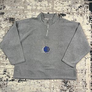 90's Orlando Magic Embroidered Pro Player NBA Pullover Sweatshirt 1/4 Zip